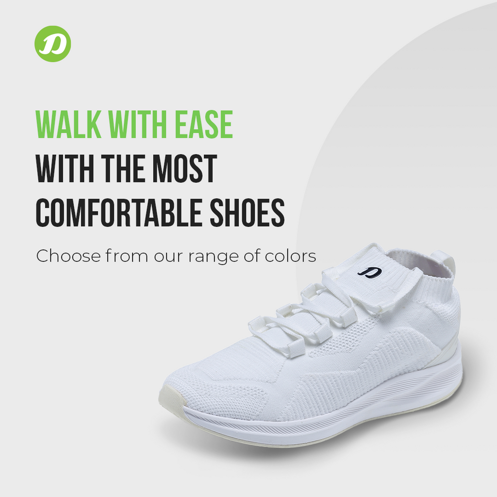 DOCTOR EXTRA SOFT D-2007 Men's Running Shoes — Memory Foam & Lightweight