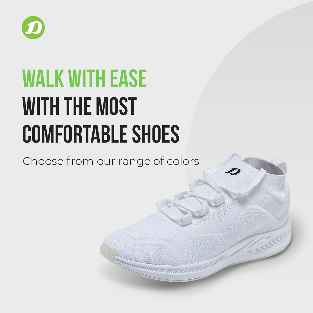 DOCTOR EXTRA SOFT D-2007 Men's Running Shoes — Memory Foam & Lightweight