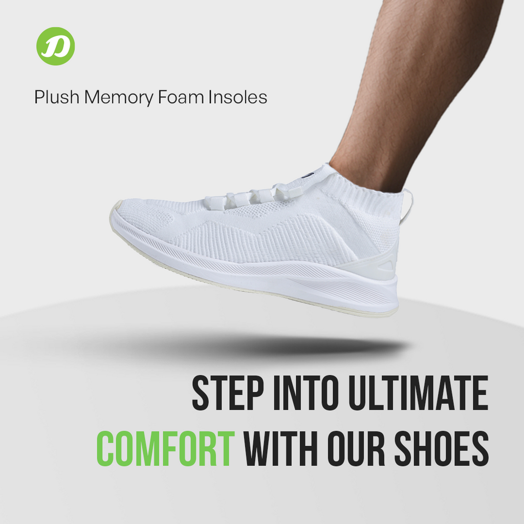DOCTOR EXTRA SOFT D-2007 Men's Running Shoes — Memory Foam & Lightweight