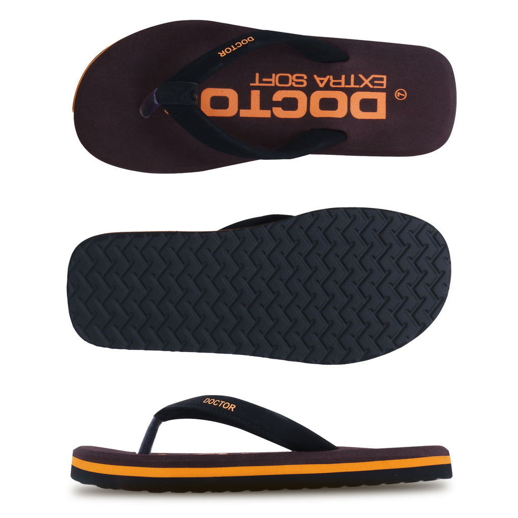 DOCTOR EXTRA SOFT D-27 Men's Slippers — Orthopedic
