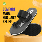 DOCTOR EXTRA SOFT D-26 Men's Flip Flops — Orthopedic