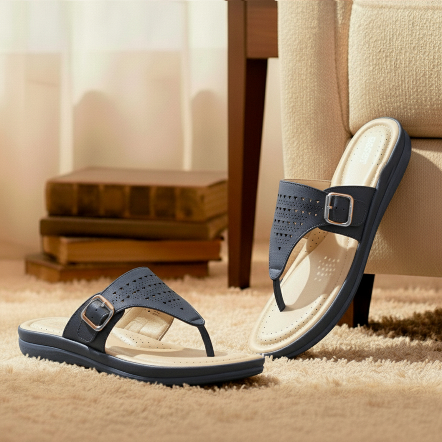 DOCTOR EXTRA SOFT 609 Women's Flip Flops — Memory Foam & Orthopedic