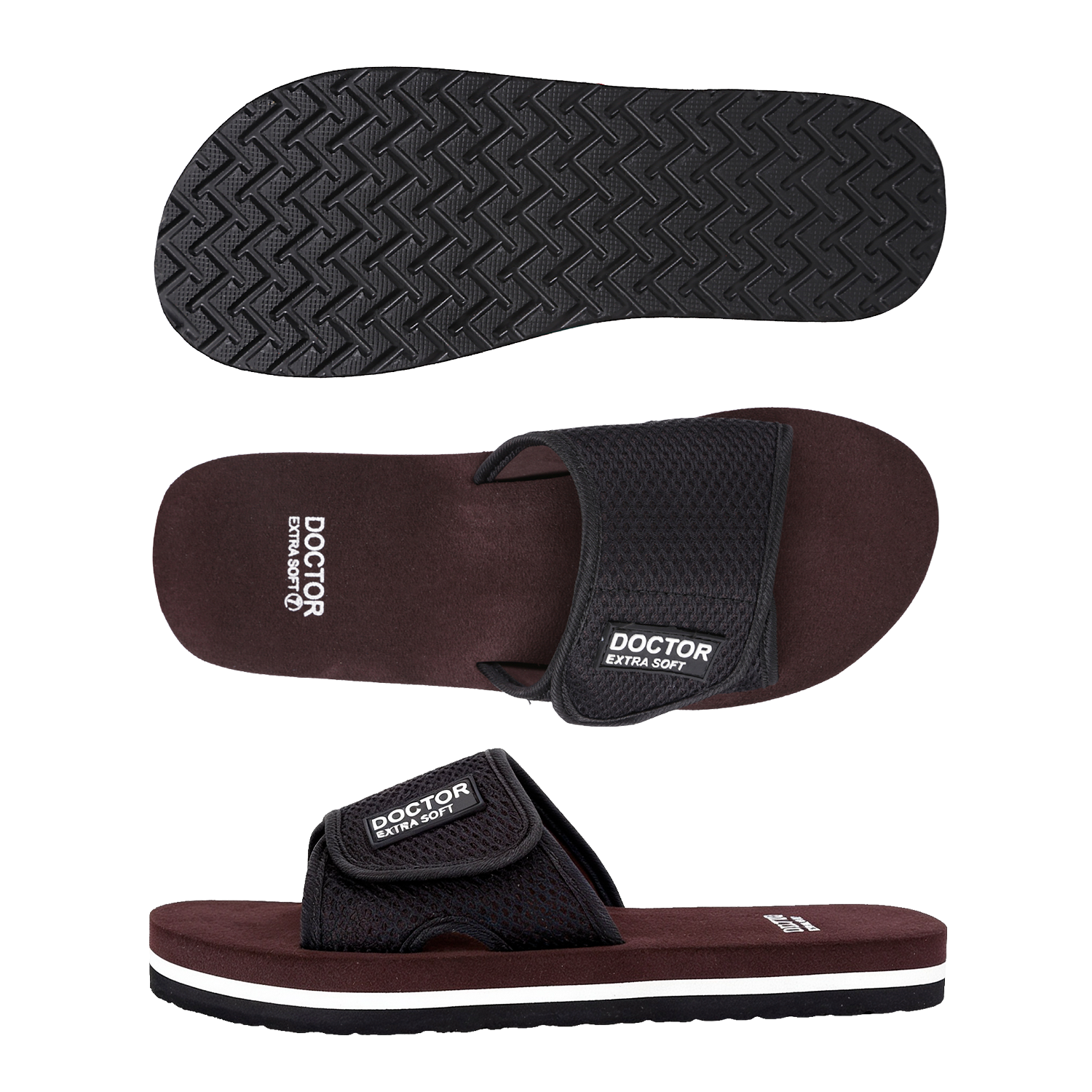DOCTOR EXTRA SOFT D-25 Men's Slider Slippers