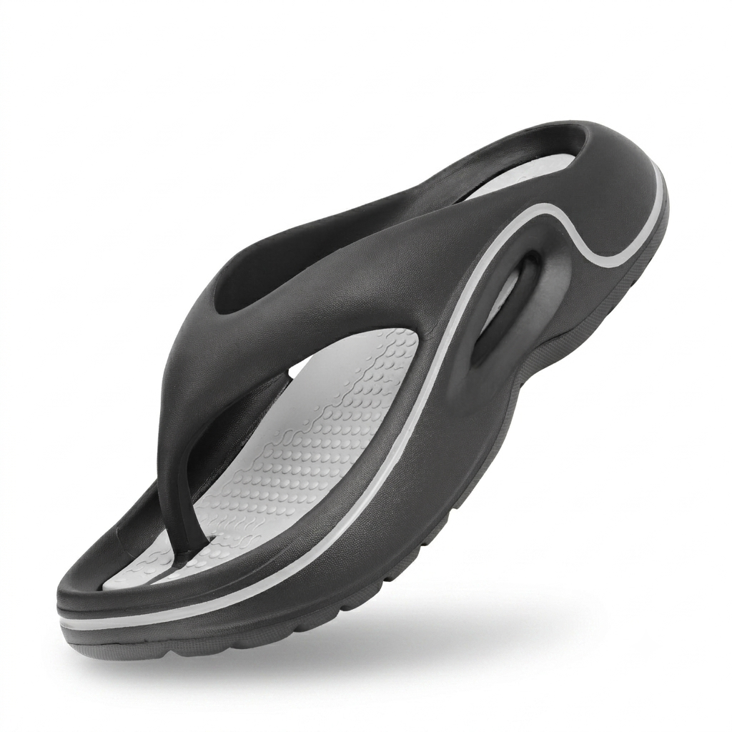 DOCTOR EXTRA SOFT Men's Flip Flops | Acupressure, Anti-Skid, Waterproof | D-544