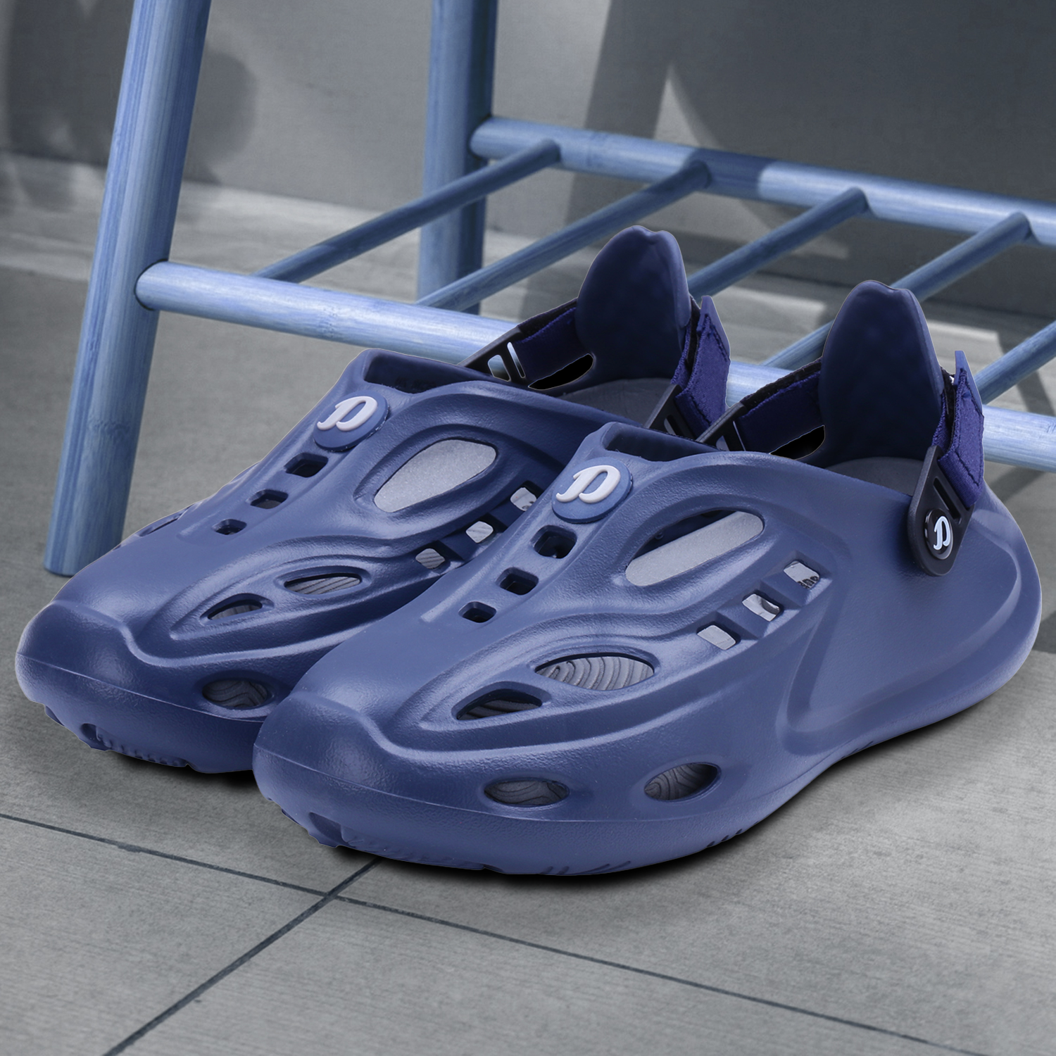 DOCTOR EXTRA SOFT Men's Sports Extra Padding Casual Clogs/Sandals with Adjustable Back Strap for Adult| Comfortable & Lightweight| Stylish & Anti-Skid| Everyday Use Waterproof Mules Gents & Boys D-531