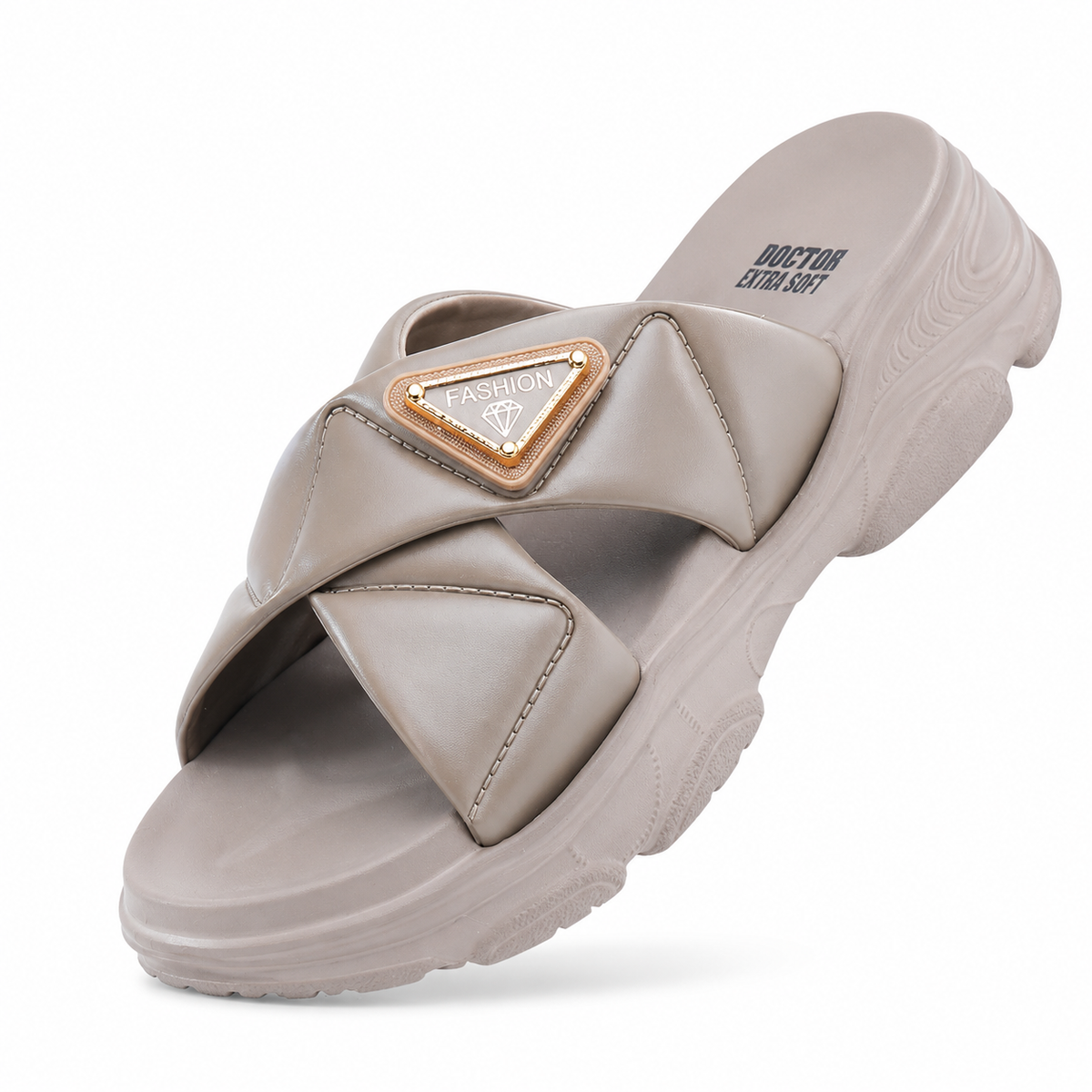 DOCTOR EXTRA SOFT Women's Flip Flops | Anti-Skid, Waterproof, Lightweight | D-521