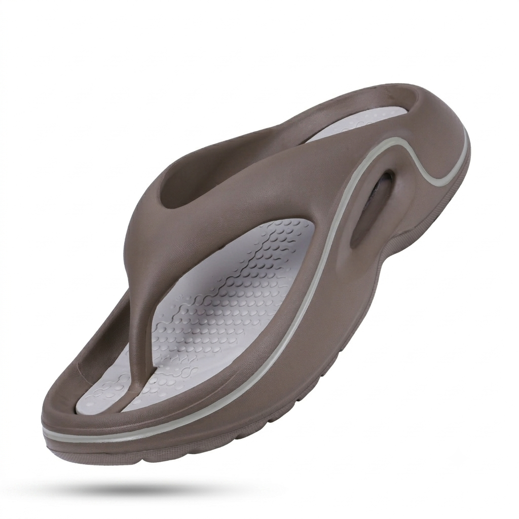 DOCTOR EXTRA SOFT Men's Flip Flops | Acupressure, Anti-Skid, Waterproof | D-544
