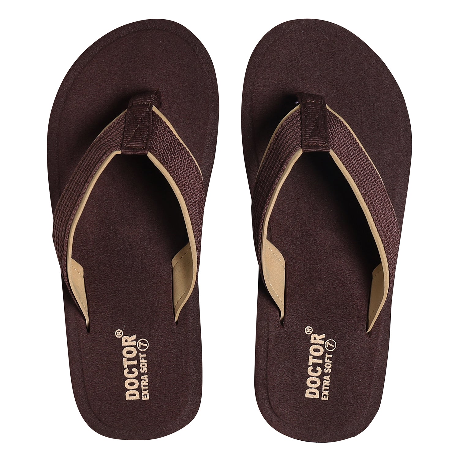 DOCTOR EXTRA SOFT D-34 Doctor Slippers for Men's Orthopedic Diabetic Non-Slip Lightweight Durable Cushion Comfortable Flat Mcr Casual Stylish Dr Chappals and House Flip flops For Gent's and Boys