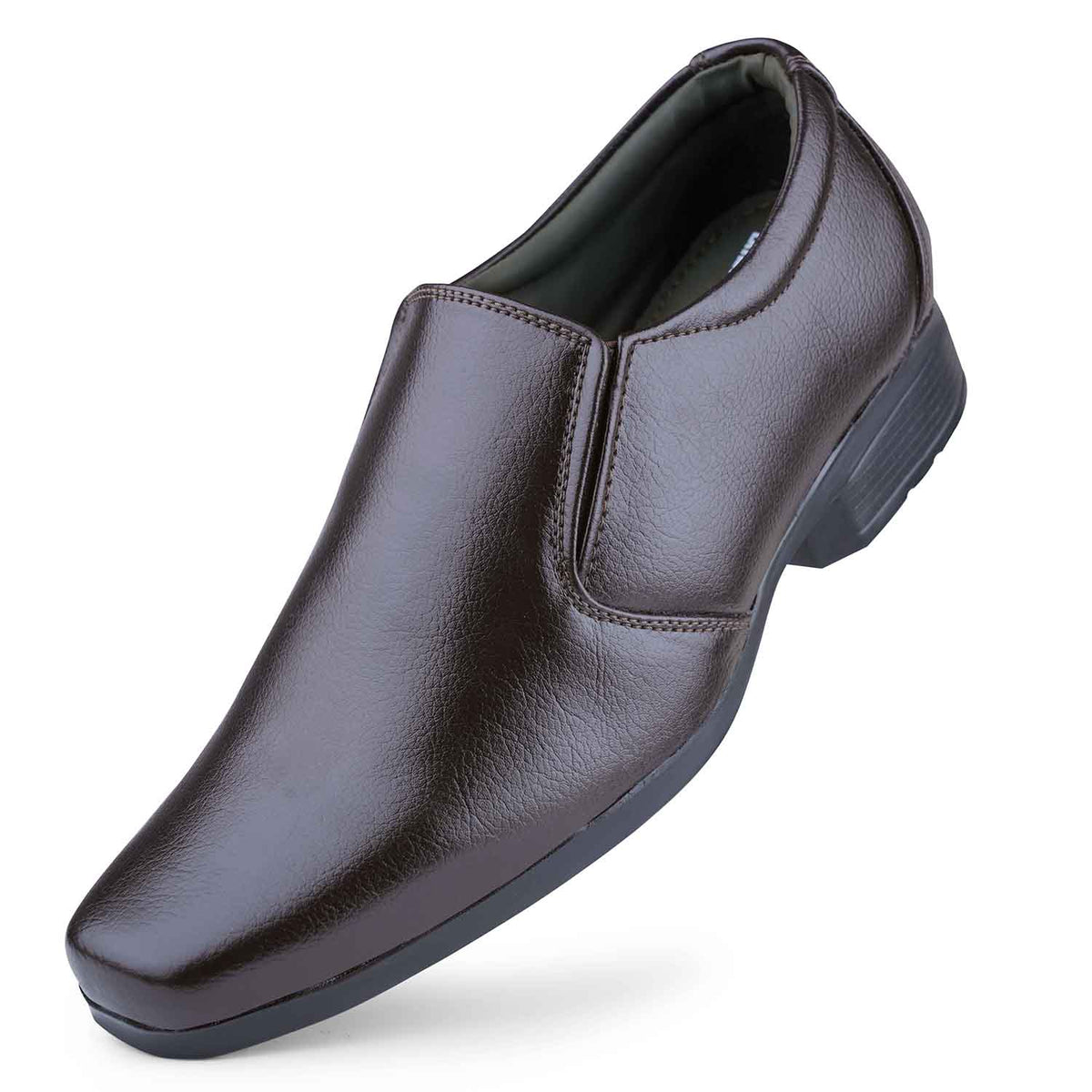 DOCTOR EXTRA SOFT Men’s Black Formal Shoes– Classic Office Business Dress Shoes, Slip On Style, Lightweight Cushioned Sole, Non-Slip Professional Work, Wedding,Party & Casual Footwear D-852