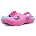 DOCTOR EXTRA SOFT D-536 Unisex-Child Kids Classic Rainy Monsoon Clogs/Sandals Soft Comfortable Indoor & Outdoor Slippers Stylish Non-Slip Sports Casual Cool Cartoon Cute House Mules Boys & Girls