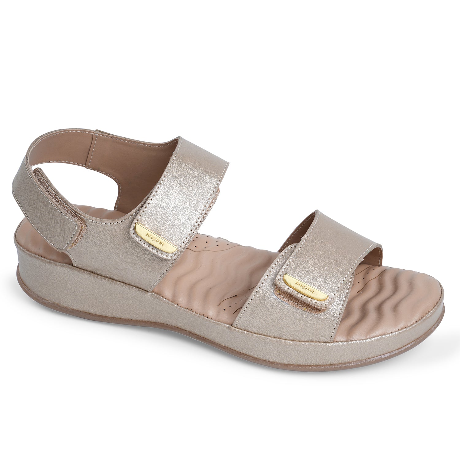 DOCTOR EXTRA SOFT 619 Women's Comfort Sandals with Memory Foam Cushion & TPR Outsole|Stylish & Lightweight Casual & Non-Slip Diabetic | Orthopedic Flip Flops/Slippers Adjustable Strap Ladies & Girls