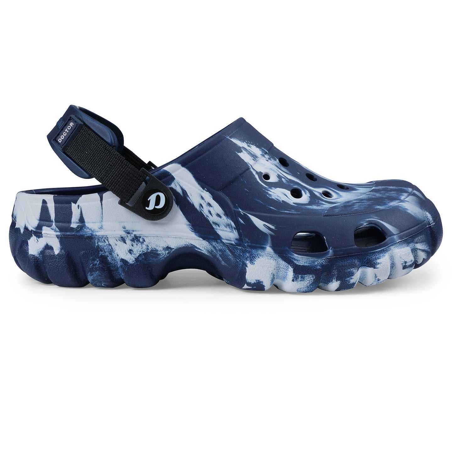 DOCTOR EXTRA SOFT D-550 Men's Classic Camo Casual Sports Clogs/Sandals with Adjustable Back Strap for Adult| Comfortable & Lightweight| Stylish & Anti-Skid| Waterproof & Everyday Use Mules Gents Boys
