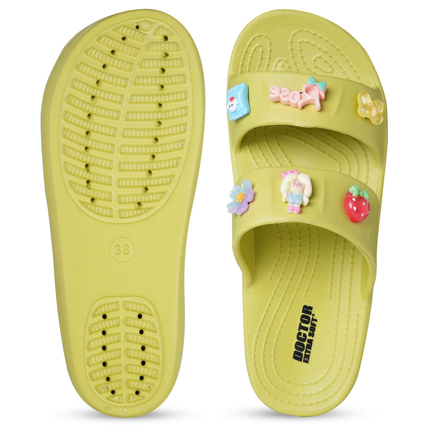 DOCTOR EXTRA SOFT D-540 Women's Clogs — Cushioned & Anti-Skid