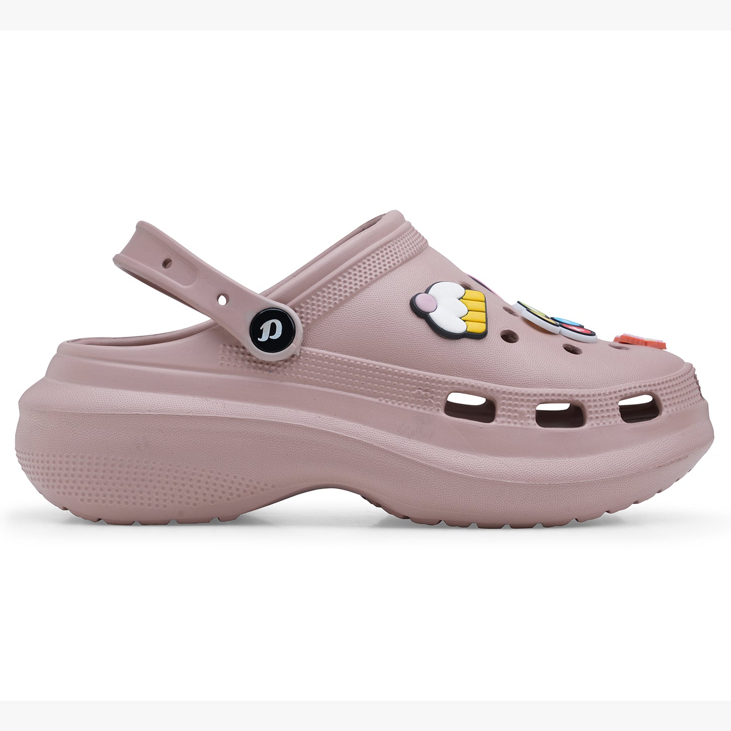 DOCTOR EXTRA SOFT D-538 Women's Premium Extra Comfortable Clogs/Sandals with Cute Charms & Adjustable Back Strap for Adult| Lightweight Stylish & Anti-Skid| Waterproof Everyday Use Mules Girls/Ladies
