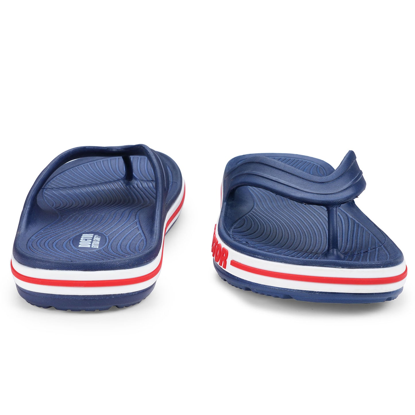 DOCTOR EXTRA SOFT D-553 Men's Classic & Premium Casual Flip Flops with Soft Acupressure for Adult | Comfortable & LightWeight| Stylish & Anti-Skid |Waterproof Everyday Cushion Slippers for Gents/Boys