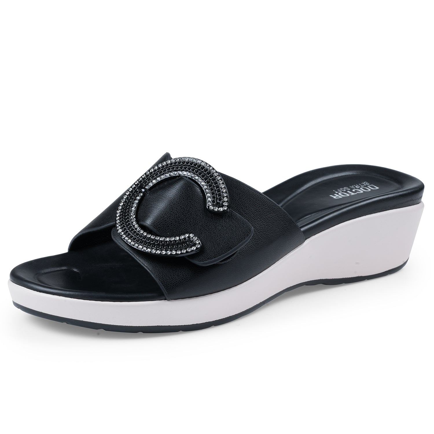 DOCTOR EXTRA SOFT Women's Flip Flops | Anti-Skid, Waterproof, Lightweight | D-657