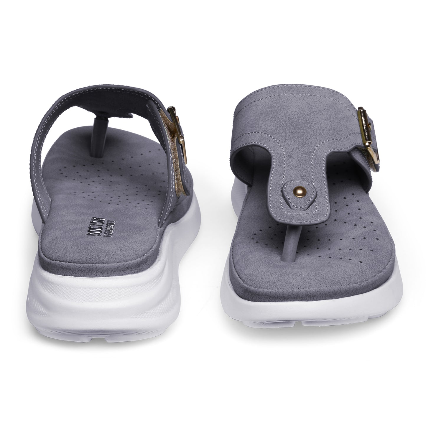 DOCTOR EXTRA SOFT D-621 Women's Ultra Lightweight Slippers/Flip-Flops with Memory Foam Cushion | Stylish & Comfortable | Casual & Fashion| Diabetic & Orthopedic Synthetic Slip-on Sandals Ladies/Girls