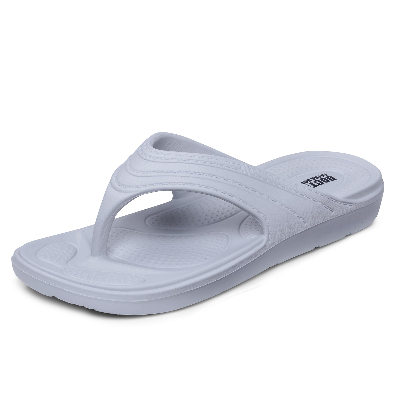 DOCTOR EXTRA SOFT Women's Classic Ultra Soft Flip Flops/Slippers with Cushion FootBed for Adult | Comfortable & Light Weight|Stylish & Anti-Skid| Waterproof & Everyday Slip-on for Ladies & Girls D-515