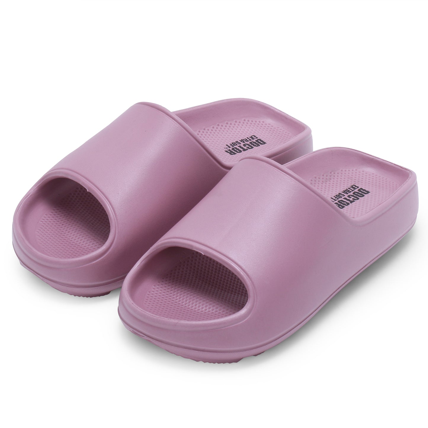 DOCTOR EXTRA SOFT D-508 Women's Classic Ultra Soft Sliders/Slippers with Cushion FootBed for Adult | Comfortable & Light Weight| Stylish & Anti-Skid| Waterproof & Everyday Flip Flops for Ladies/Girls
