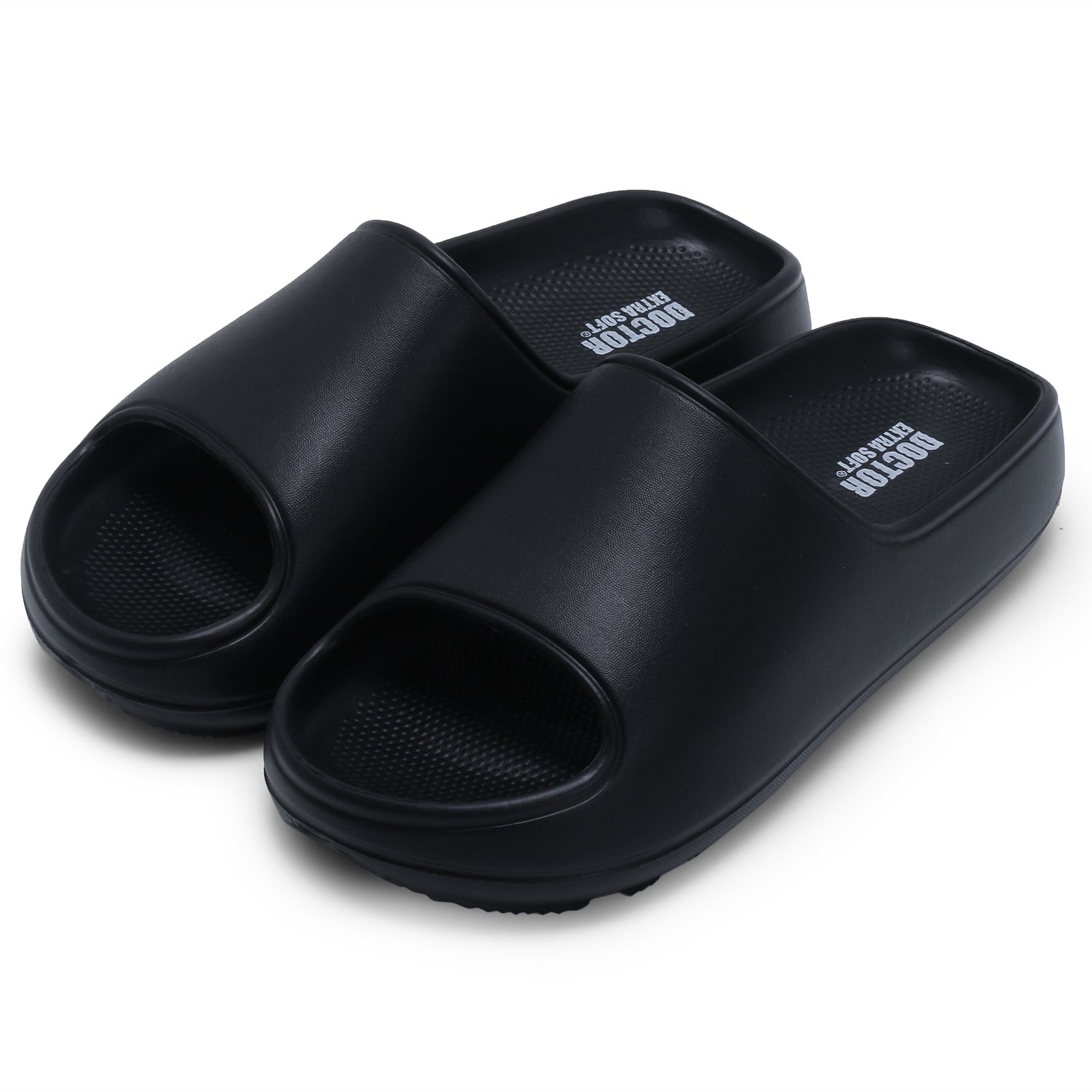 DOCTOR EXTRA SOFT D-508 Women's Classic Ultra Soft Sliders/Slippers with Cushion FootBed for Adult | Comfortable & Light Weight| Stylish & Anti-Skid| Waterproof & Everyday Flip Flops for Ladies/Girls