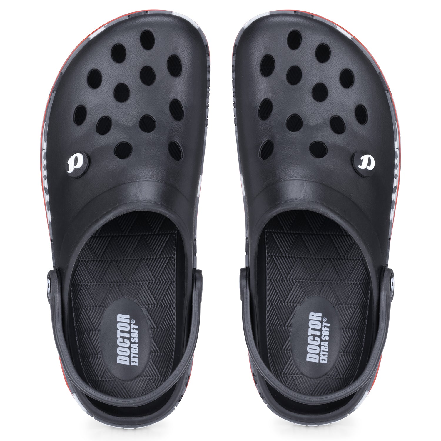 DOCTOR EXTRA SOFT D-520 Men's Classic Camouflage Casual Clogs/Sandals with Adjustable Back Strap for Adult| Comfortable & LightWeight | Stylish & Anti-Skid |Waterproof & Everyday Use Mules Gents & Boys