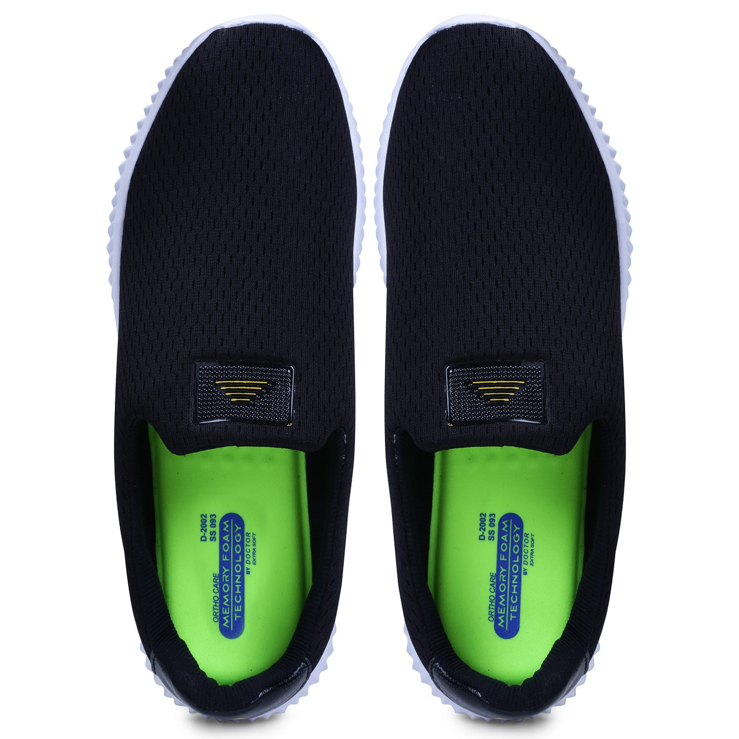 DOCTOR EXTRA SOFT D-2002 Memory Foam Men's Shoes for Walking Gym Training, Casual, Sports, Slip-On, Lightweight Comfortable Lace up Athletics Sneaker Moccasins for Gents