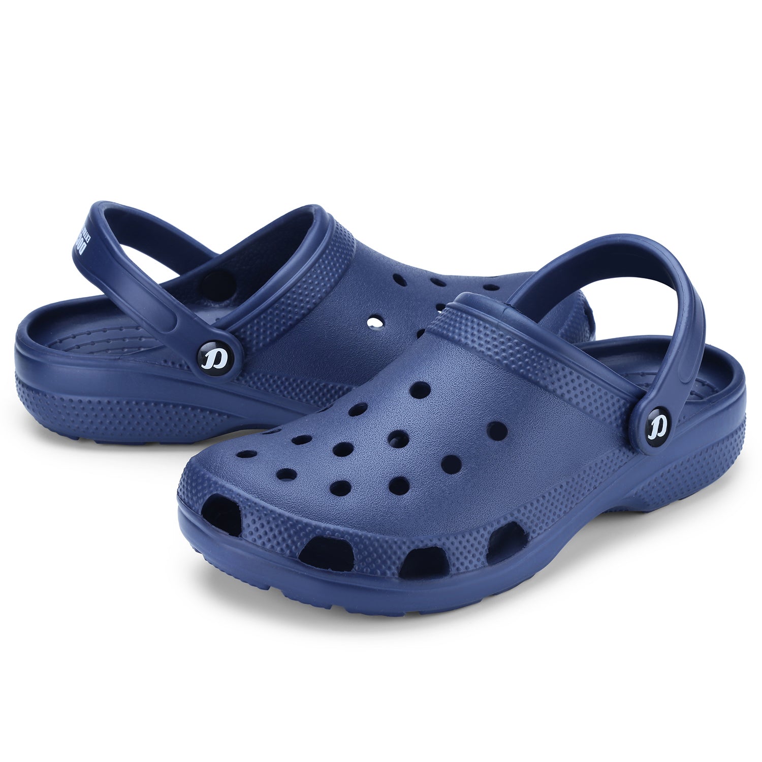 CROCS Comfort Clogs Navy Blue Men's size 9 Good... - Depop