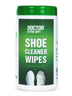 Doctor Extra Soft D-921 Shoe Cleaner Wet Wipes For Shoes/Loafers/Sandals/Slippers/Athletic Shoes/Sneakers/White Shoes/Tennis Shoes/Scrub Off Dirt/Mud/Grass Stains - 50 Wipes (Ready to Use)