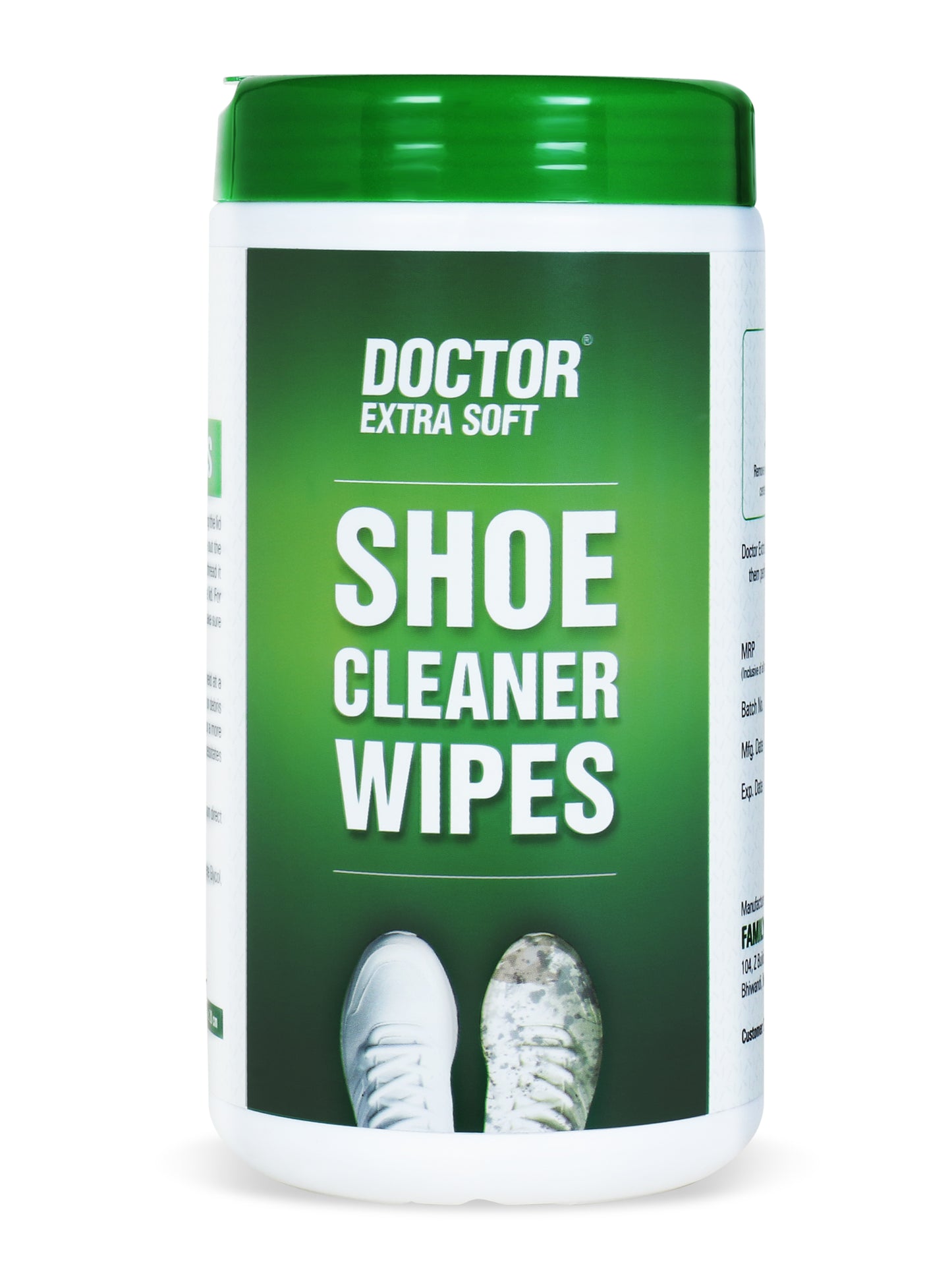 Doctor Extra Soft D-921 Shoe Cleaner Wet Wipes For Shoes/Loafers/Sanda