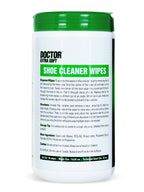 Doctor Extra Soft D-921 Shoe Cleaner Wet Wipes For Shoes/Loafers/Sandals/Slippers/Athletic Shoes/Sneakers/White Shoes/Tennis Shoes/Scrub Off Dirt/Mud/Grass Stains - 50 Wipes (Ready to Use)
