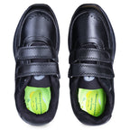 DOCTOR EXTRA SOFT D-3001 Unisex-Child/Kids/Adults Black & White Gola Shoes with Memory Foam Cushion & Anti-Bacterial Technology| Ideal for School, Formal, Casual, Uniform, Running| Comfort & Durable Boys/Girls