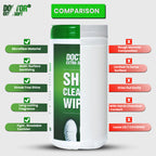 Doctor Extra Soft D-921 Shoe Cleaner Wet Wipes For Shoes/Loafers/Sandals/Slippers/Athletic Shoes/Sneakers/White Shoes/Tennis Shoes/Scrub Off Dirt/Mud/Grass Stains - 50 Wipes (Ready to Use)