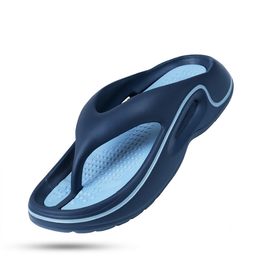 DOCTOR EXTRA SOFT Men's Flip Flops | Acupressure, Anti-Skid, Waterproof | D-544