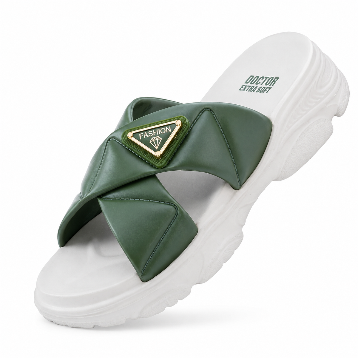 DOCTOR EXTRA SOFT Women's Flip Flops | Anti-Skid, Waterproof, Lightweight | D-521