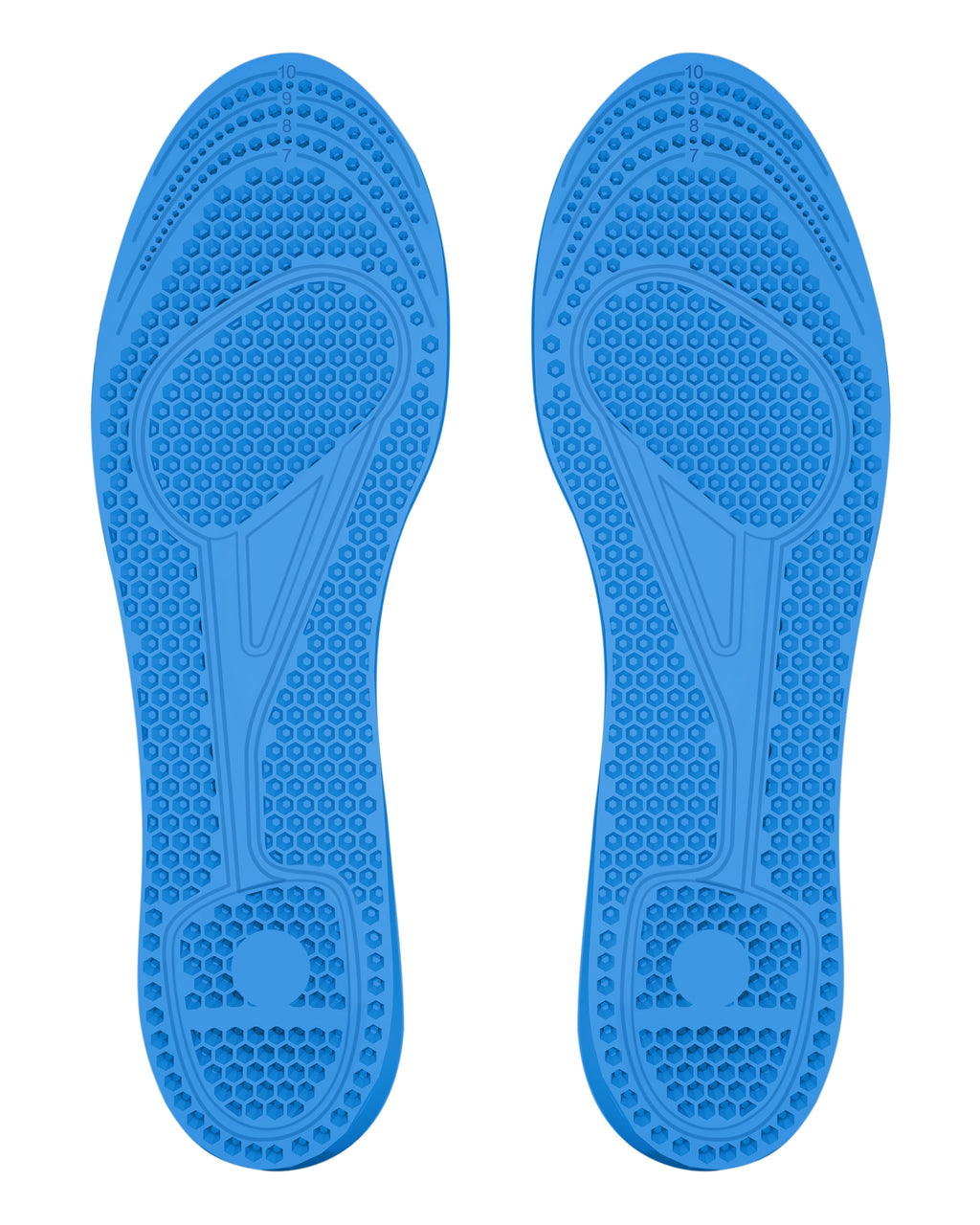 DOCTOR EXTRA SOFT Pain Relief Trimmable Gel Insoles Pack of 2 Pair for Men's Size 7-11| Comfortable & Breathable| Lightweight & Durable| Ideal For Loose Shoes or Replacing Existing Insoles/Inserts