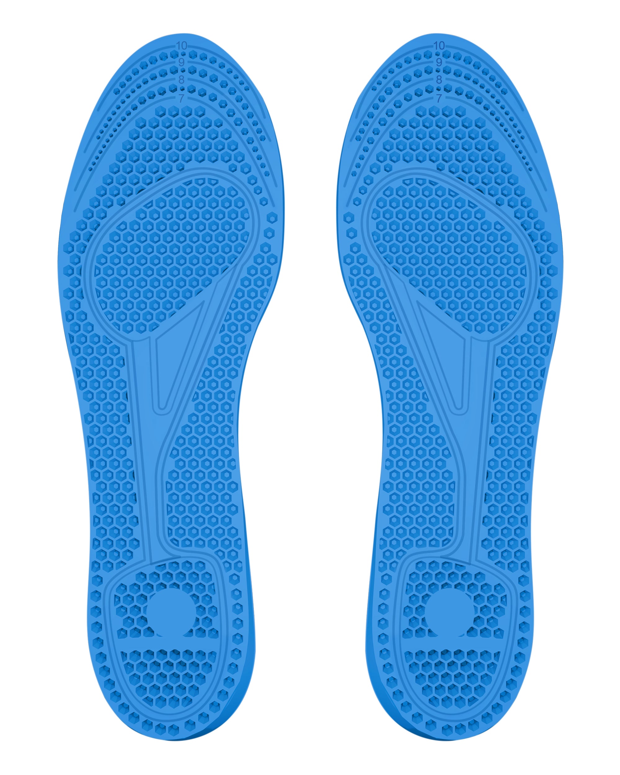 DOCTOR EXTRA SOFT Pain Relief Trimmable Gel Insoles Pack of 2 Pair for Men's Size 7-11| Comfortable & Breathable| Lightweight & Durable| Ideal For Loose Shoes or Replacing Existing Insoles/Inserts