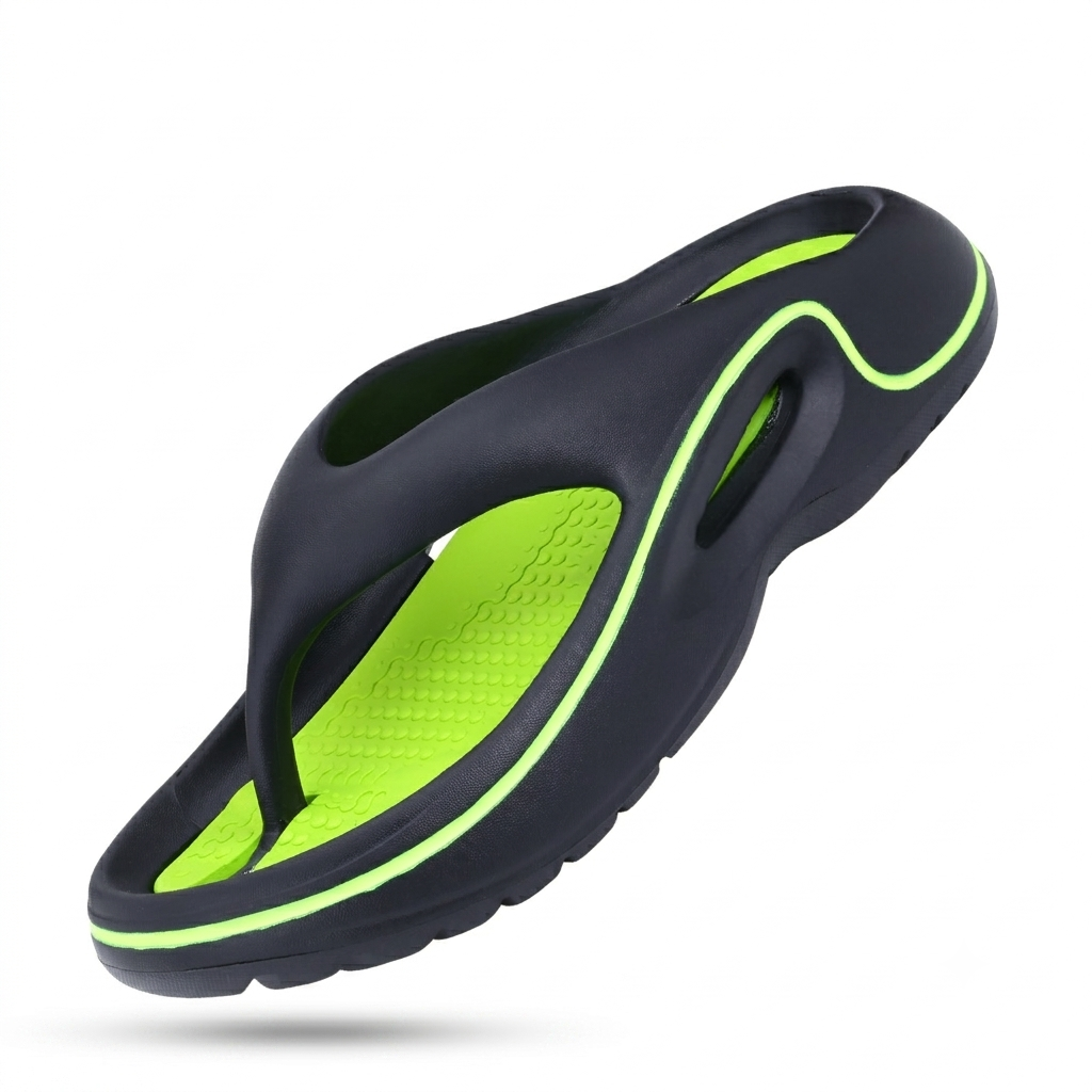 DOCTOR EXTRA SOFT Men's Flip Flops | Acupressure, Anti-Skid, Waterproof | D-544