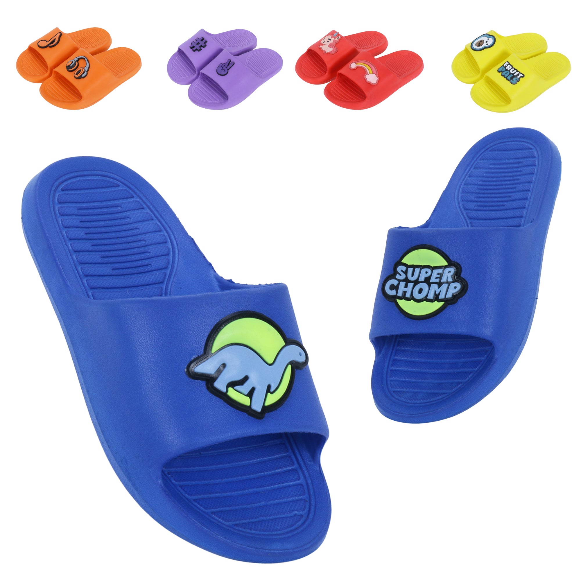 DOCTOR EXTRA SOFT Unisex-Child Kids Flip-Flop Kids-06 Soft Comfortable Indoor & Outdoor Slippers Stylish Non-Slip Slider For Home Casual Chappals For Boys & Girls