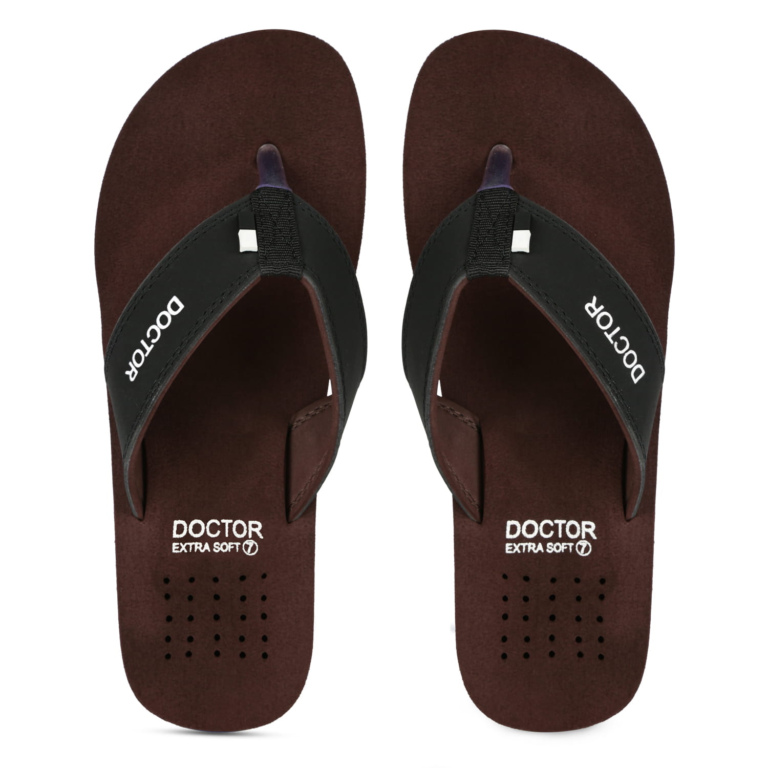 DOCTOR EXTRA SOFT D-24 Men's Sliders, Skin Friendly EVA Provides Optimum Support To Heel