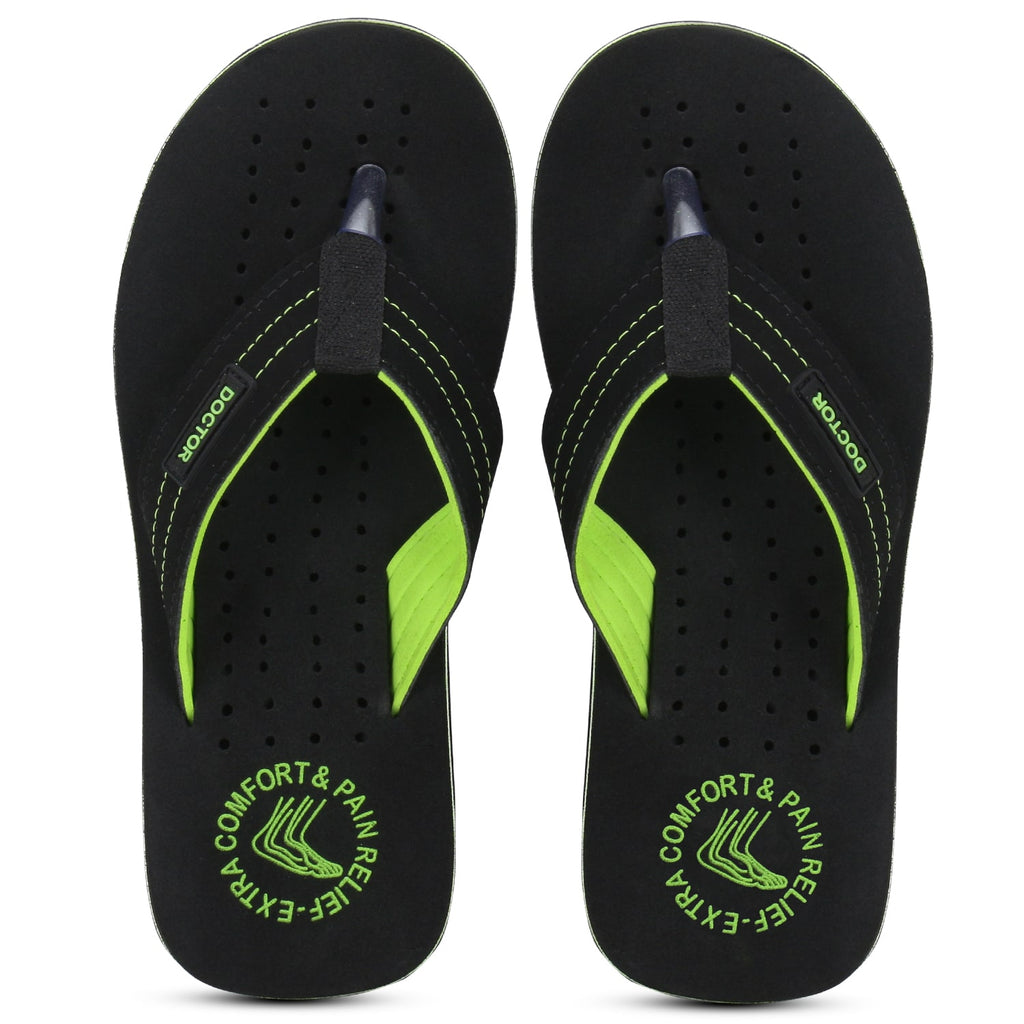 DOCTOR EXTRA SOFT D-28 Slipper Ortho Care Super Comfort Doctor Slipper, Dr. Slipper, Flip-Flop, Slides and House Slipper for Men's-Boys