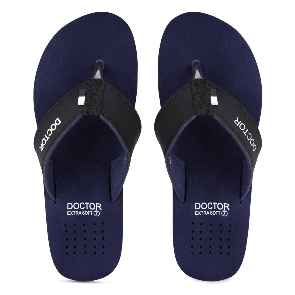 DOCTOR EXTRA SOFT D-24 Men's Sliders, Skin Friendly EVA Provides Optimum Support To Heel
