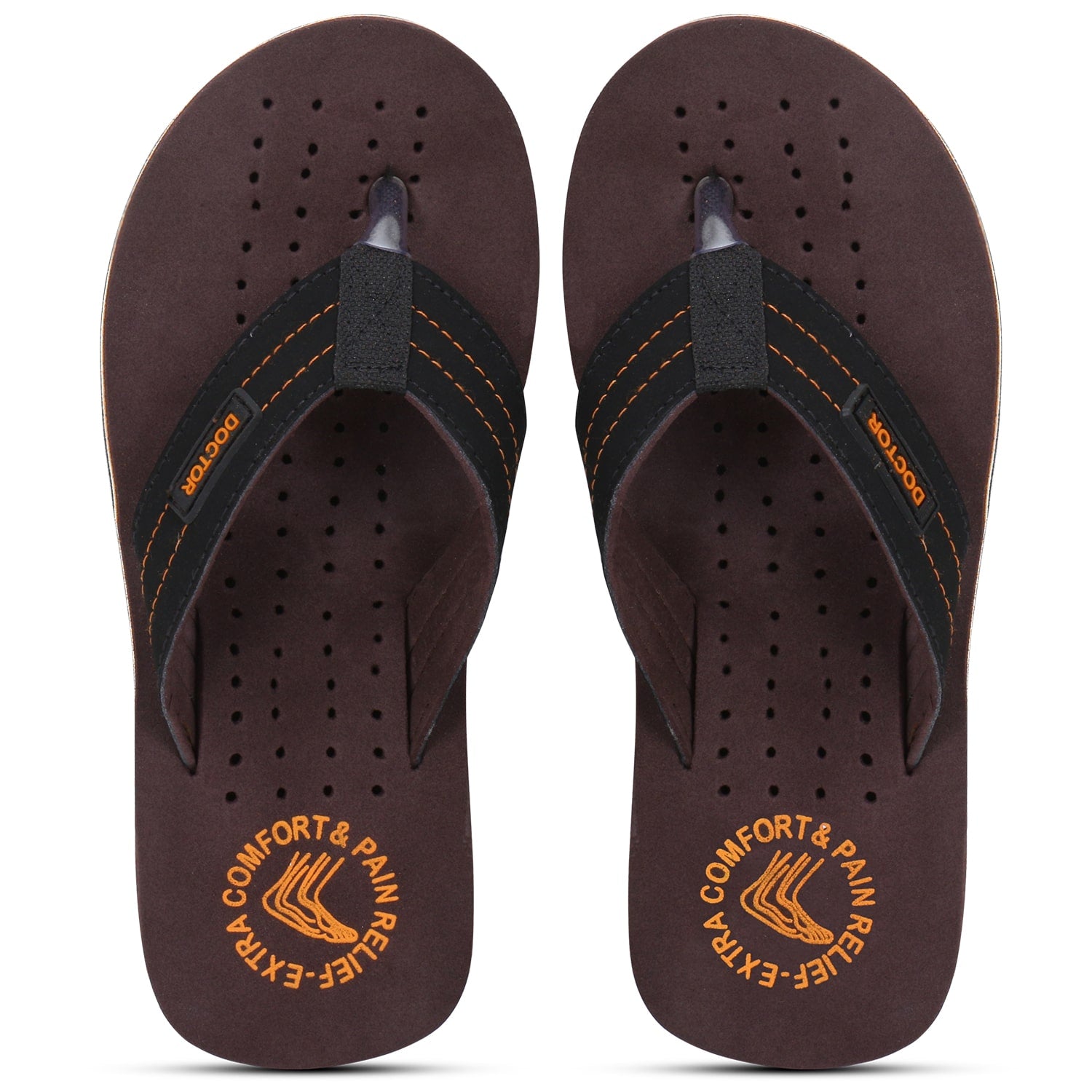 Dr Comfort Collin Wide Men's Thongs | Orthotic Sandals | Free Postage | eBay