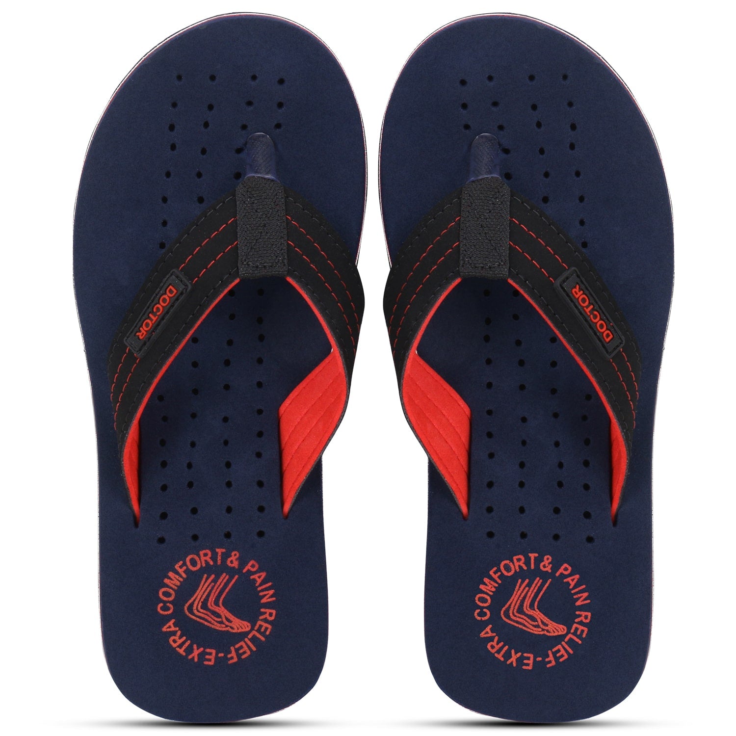 DOCTOR EXTRA SOFT D-28 Slipper Ortho Care Super Comfort Doctor Slipper, Dr. Slipper, Flip-Flop, Slides and House Slipper for Men's-Boys