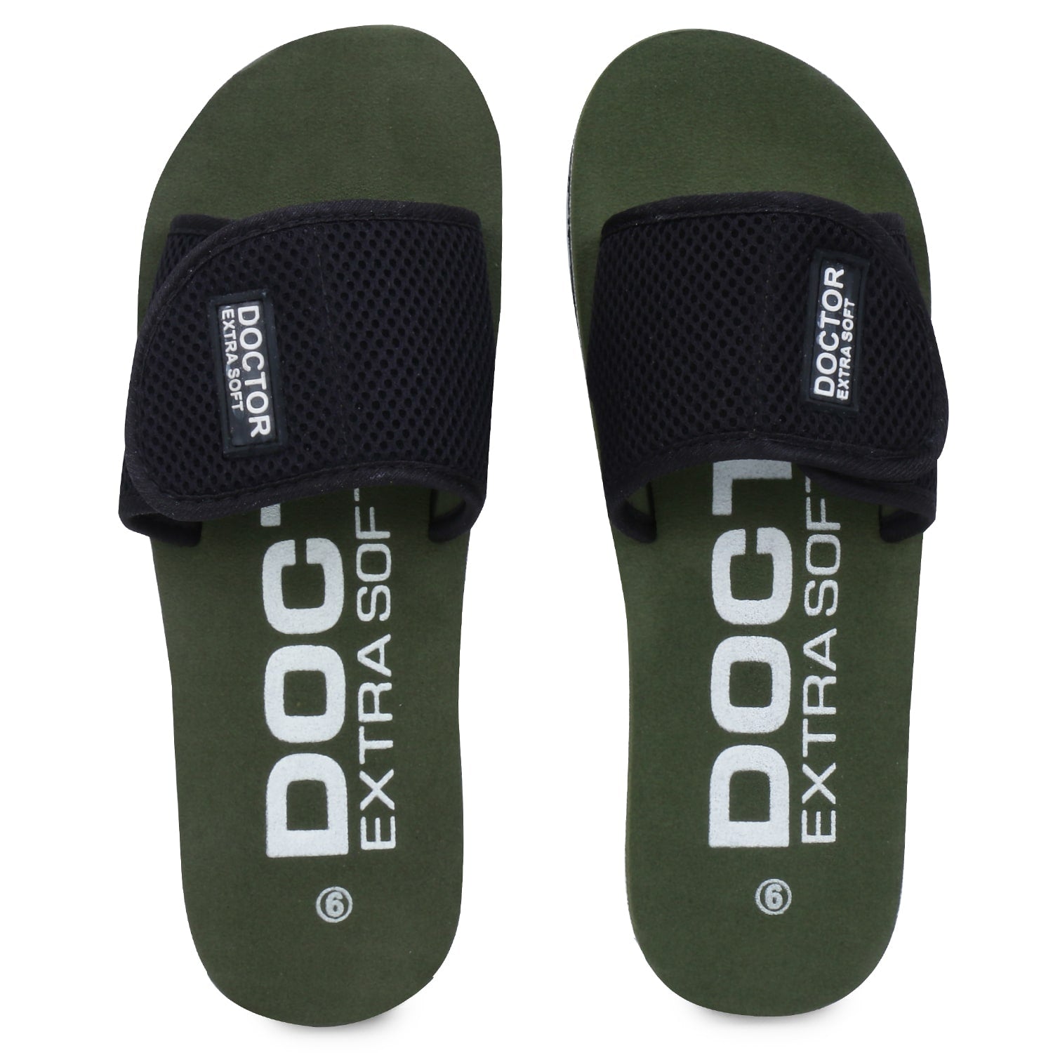 DOCTOR EXTRA SOFT Women's Slippers/Flip-flops D-17 For Ankle & Heel Pain Relief