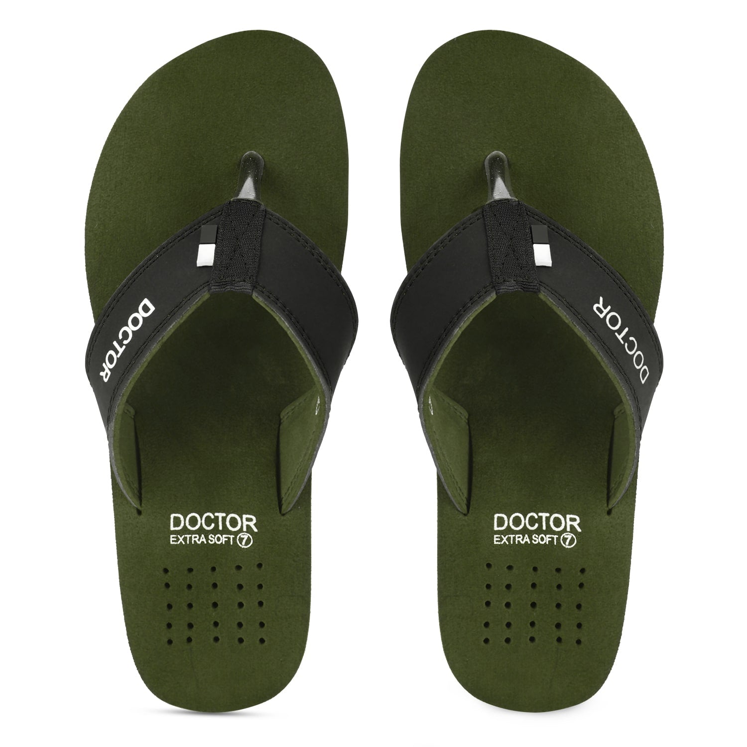 DOCTOR EXTRA SOFT D-24 Men's Sliders, Skin Friendly EVA Provides Optimum Support To Heel