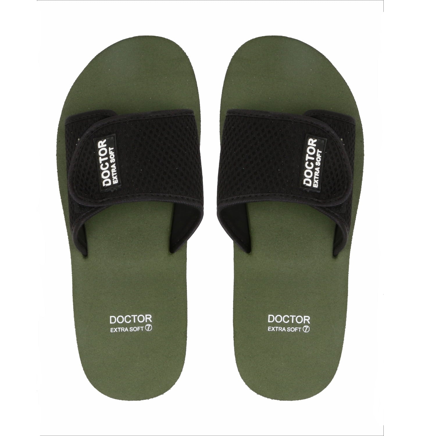 DOCTOR EXTRA SOFT D-25 Men's Dr Slippers/Sliders, Avoids Blisters, Scars, Sweating & Pain