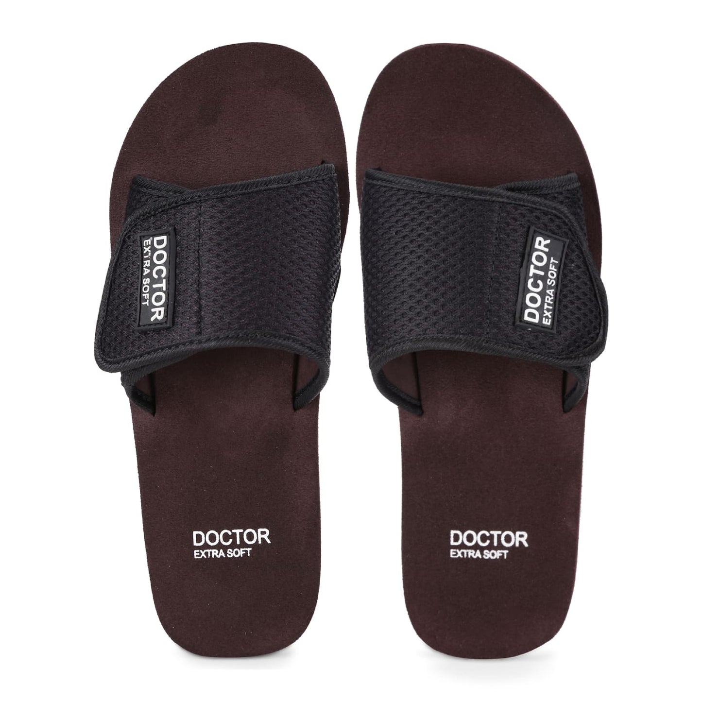 DOCTOR EXTRA SOFT D-25 Men's Dr Slippers/Sliders, Avoids Blisters, Scars, Sweating & Pain