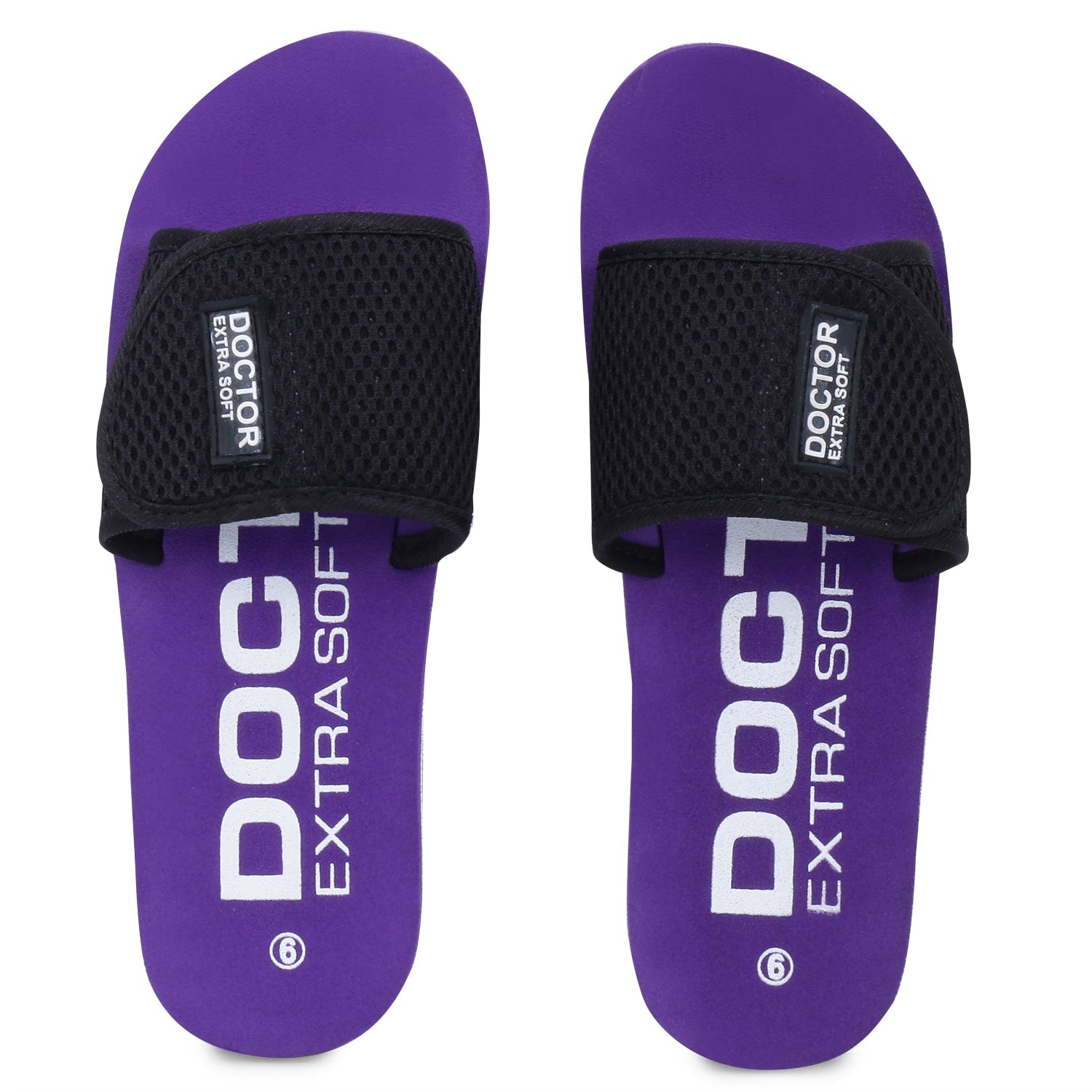 DOCTOR EXTRA SOFT Women's Slippers/Flip-flops D-17 For Ankle & Heel Pain Relief