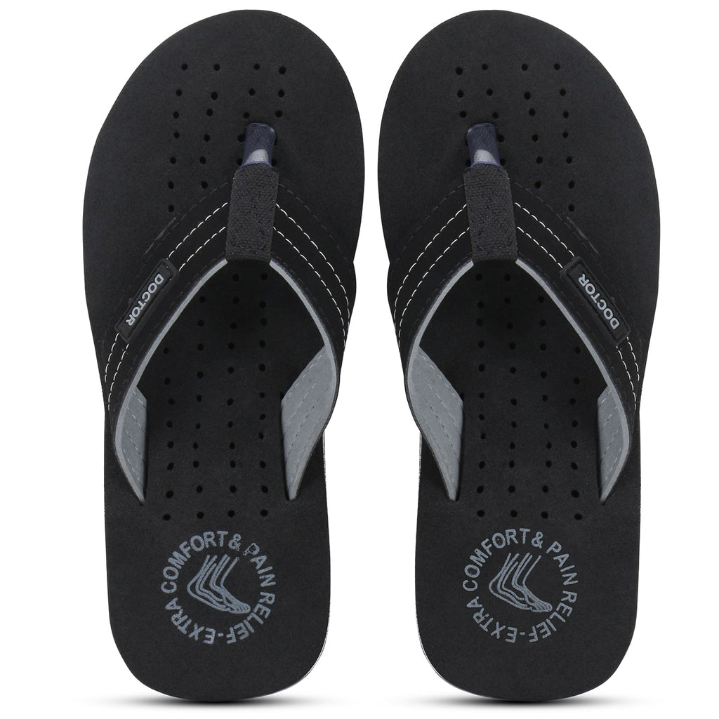 DOCTOR EXTRA SOFT D-28 Men's Flip Flops — Orthopedic