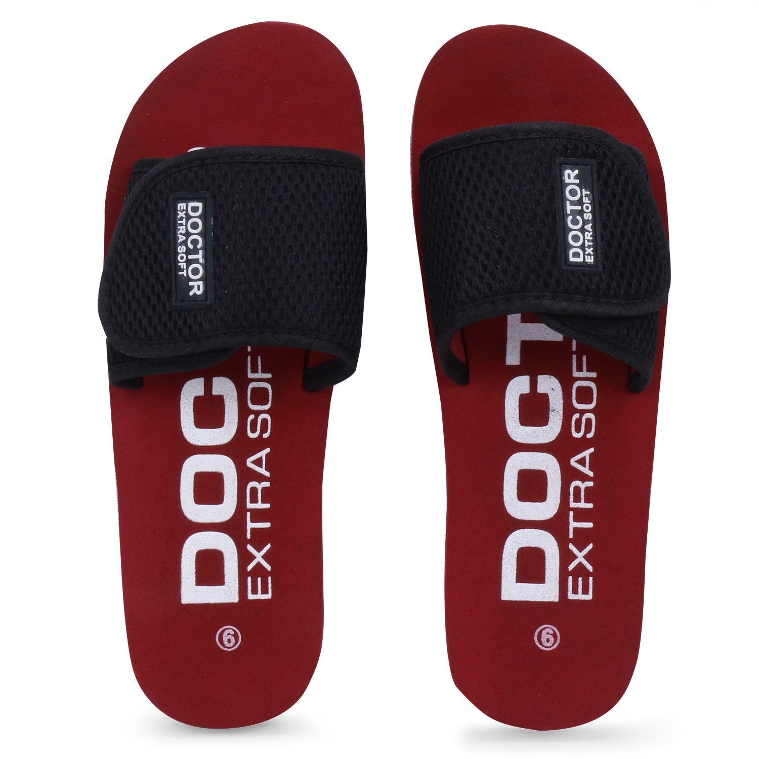 DOCTOR EXTRA SOFT Women's Slippers/Flip-flops D-17 For Ankle & Heel Pain Relief